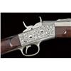 Image 5 : Remington Rolling Block sporting rifle, .44-77  Sharps caliber (straight-case), 34” heavy octagon  b