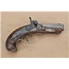 Image 3 : Original Henry Deringer percussion pistol, approx.  .50 caliber, 6-1/2” overall, with 2-1/4” rounded