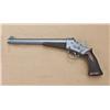 Image 1 : Remington model 1901, .22 long rifle caliber  target pistol, 10” barrel, full blued finish,  target 
