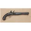 Image 1 : American flintlock dueling pistol signed Goetz,  Philadelphia .52caliber smooth bore 15-7/8”  overal
