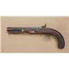 Image 4 : Percussion dueling pistol signed Constable,  Philadelphia, circa 1850’s to 60’s. 14” overall,  with 