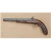 Image 4 : Percussion dueling/target pistol signed in fancy  engrave script on lock “J. M. Happoldt & Son,  Cha