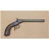 Image 1 : .22 caliber Flobert style single-shot target  pistol of belgain manufacture stamped “B.S.  Happoldt”