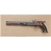 Image 2 : American percussion dueling/target pistol signed  Constable, Philadelphia. .32 caliber rifled  barre