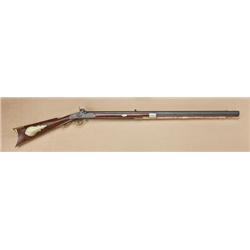 High quality hand-made percussion plains rifle in  classic 19th century American style marked “R”  S