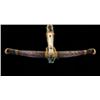 Image 4 : Royal quality Saxon crossbow, ca. approx 24” from  tip to tip of stock, and approx. 24” across bow. 