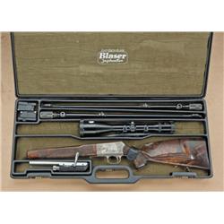 Blazer Ultimate-model bolt-action rifle in .300  Win Mag and .375 H&H magnum. With Zeiss 3-12power  