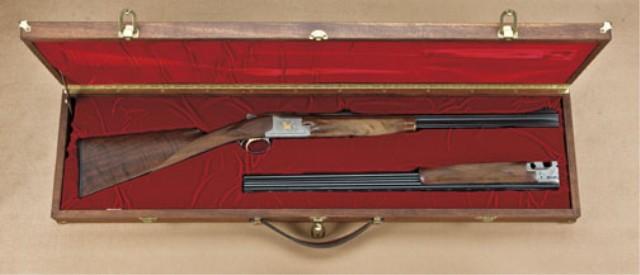 Belgian Browning combination over/under rifle and shotgun set, highly ...