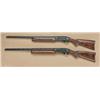 Image 1 : Matching set of Remington model 1100  semi-automatic shotguns ,12ga and 20ga, fully and  finely cust
