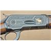 Image 2 : Winchester model 71, .348 caliber lever action  rifle, finely engraved and custom gold inlaid,  seri