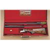 Image 1 : Perazzi SC3, 12ga over/under two-barrel set in  factory luggage case, serial #53860. The gun shows  