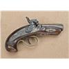 Image 3 : Original Henry Deringer percussion pistol, approx.  .40 caliber, 5-1/4” overall with 2” barrel.  Mar