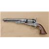 Image 1 : Colt model 1861 Navy revolver, .36 caliber  percussion, blue and case hardened finish, varnish  wood