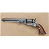 Image 1 : Colt 1851 Navy revolver, .36 caliber percussion,  blue and case hardened finish, varnish wood grips,