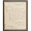 Image 1 : Letter dated Oct 27, 1827, signed by Commodore  Chauncey, U.S. Navy, to N.X. Cox, Esq, judge  advoca