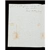 Image 2 : Lot of two documents regarding dueling ; 1) Letter  approx. 9-3/4” by 7-7/8”, January 1851, from  Ga