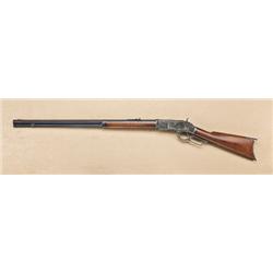 Winchester model 1873 first model special-order  rifle, factory extra long 28” round barrel, full  m