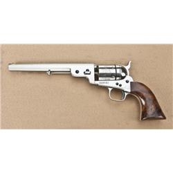 Colt model 1851 Navy revolver, Richards Mason type  conversion to .38 rimfire caliber, 1871/72 paten