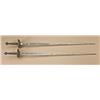 Image 1 : Pair of swords including two Dueling rapiers  marked Fabrica de Toledo 1870 on blades, 43”  overall,