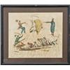 Image 1 : : Antique print showing two men dueling with  flintlocks titled “Symptoms” by H. Aiken.  Published T