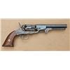 Image 1 : Bacon .31 caliber percussion revolver, 5” barrel,  blued finish, wood grips, fluted cylinder, plain 