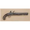 Image 1 : Flintlock dueling pistol in relic condition, lock  signed Morton. With original 19th century engrave