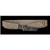 Image 2 : Early Indian wars cartridge belt marked Waterveit  arsenal on tab, .45-70 caliber, fair to good  con
