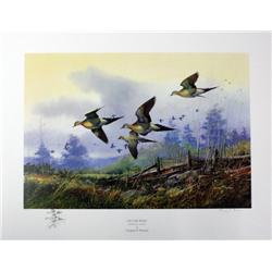 Lot of 10 Prints all numbered and signed:  “Alacassine Memory” by Lee LeBlanc, image size 25”  x 16”