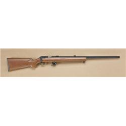 Winchester model 52 .22 long rifle caliber,  bolt-action target rifle, serial #E125105. The  rifle s