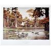 Image 6 : Lot of 10 Prints all numbered and signed:  “Tranquility” by Larry Barton, image size 16” x 18  ½”., 