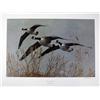 Image 2 : Lot of 10 Prints all numbered and signed:  “Tranquility” by Larry Barton, image size 16” x 18  ½”., 