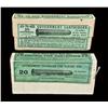 Image 1 : Lot of two boxes of .45-70 cartridges by  Winchester, both full, opened, good condition,  some tatte