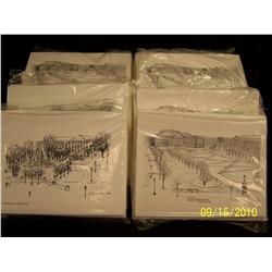 10 Packages, hand drawn Purdue notecards