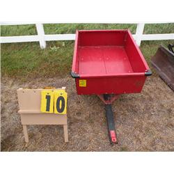2 wheel lawn tractor