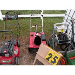 snow thrower