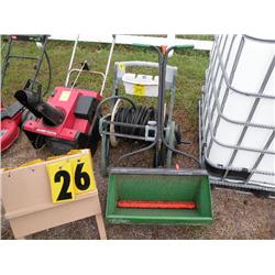 spreader & hose reel