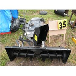 snow blower & deck