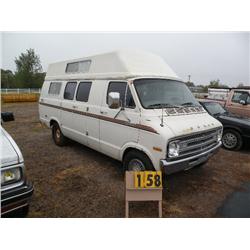 Dodge Tradesman 200 camper van