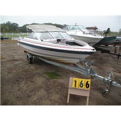 1985 Bayliner Capri 16 ft boat w/trailer