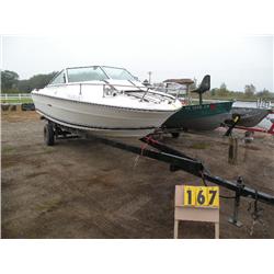 1977 Sea Ray 21 ft boat w/trailer