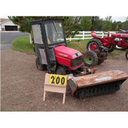 Troybilt tractor w/sweeper
