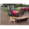 Image 1 : Troybilt tractor w/sweeper