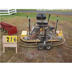 Wacker 7 ft power trowel