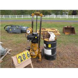 Minuteman soil boring machine