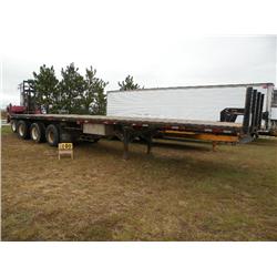 1988 Fruehauf flatbed trailer