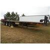 Image 1 : 1988 Fruehauf flatbed trailer