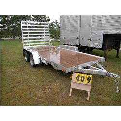 2009 Newmans 6 1/2 x 14 rampgate trailer