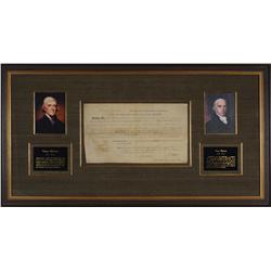 Thomas Jefferson and James Madison