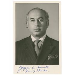 Zulfikar Ali Bhutto