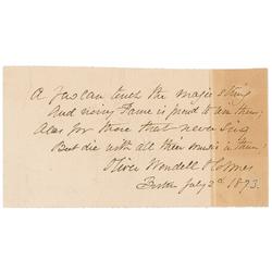 Oliver Wendell Holmes, Sr.